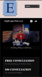 Mobile Screenshot of ezelllawfirmgreenville.com